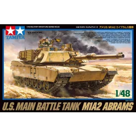 Tamiya US Main Battle Tank M1A2 Abrams makett