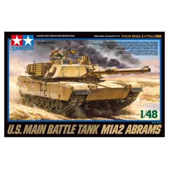   Tamiya U.S. Main Battle Tank M1A2 Abrams - harcjármű makett