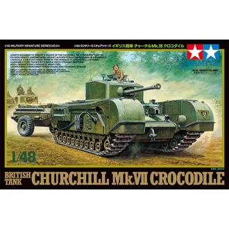   Tamiya British Tank Churchill Mk.VII - Crocodile - harcjármű makett