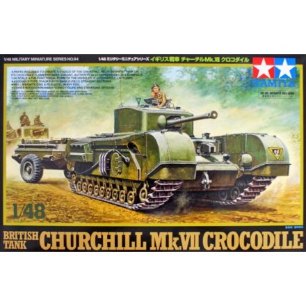 Tamiya British Tank Churchill Mk. VII Crocodile makett