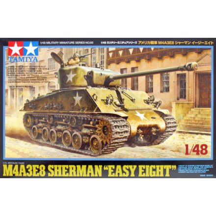 Tamiya U.S. Medium Tank M4A3E8 Sherman "Easy Eight" makett