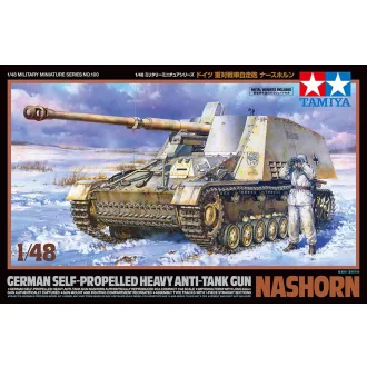   Tamiya German Self-Propelled Heavy Anti-Tank Gun Nashorn - harcjármű makett