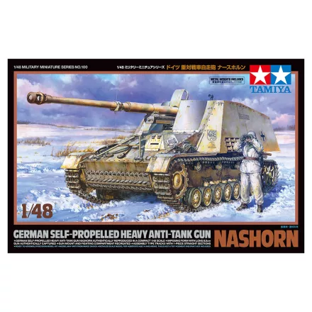 Tamiya German Self-Propelled Heavy Anti-Tank Gun Nashorn makett