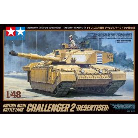   Tamiya British Main Battle Tank Challenger 2 (Desertised) makett