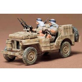Tamiya British SAS Jeep makett
