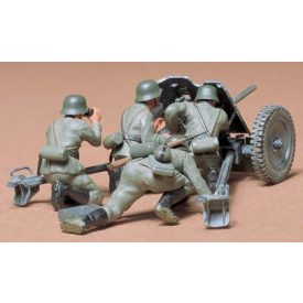 Tamiya German 37mm Anti-tank Gun makett