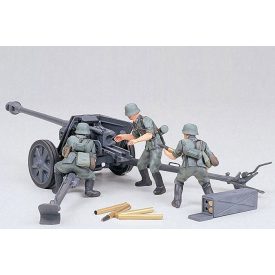 Tamiya German 75mm Anti Tank Gun makett