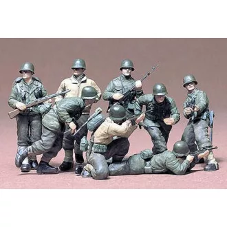 Tamiya U.S.Infantry Eur.Theater - katonai figura makett