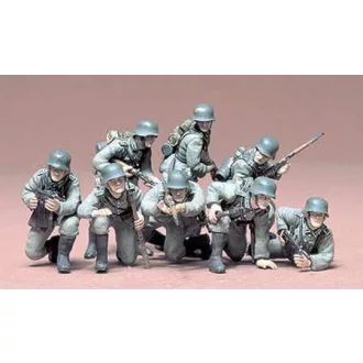 Tamiya German Panzer Grenadiers - katonai figura makett