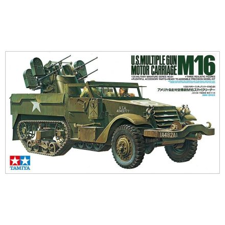 Tamiya U.S. Multiple Gun Motor Carriage M16 makett