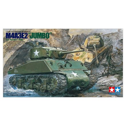 Tamiya U.S. M4A3E2 "Jumbo" makett