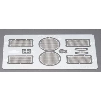   Tamiya Panther G Etched Grille Set - fotómaratott feljavító készlet