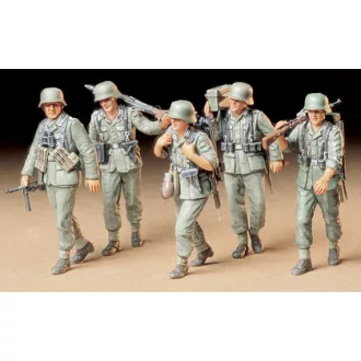 Tamiya German Machine Gun Crew - katonai figura makett