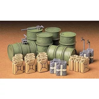 Tamiya German Fuel Drum Set