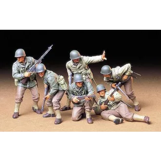 Tamiya US Army Assault Infantry - katonai figura makett