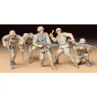 Tamiya German Front-Line Infantrymen - katonai figura makett