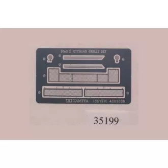   Tamiya StuG III Photo Etched Grille - fotómaratott feljavító készlet