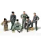Tamiya German Tank Crew at Rest - katonai figura makett