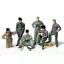 Tamiya German Tank Crew at Rest - katonai figura makett