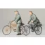 Tamiya German Soldiers with Bicycles - katonai figura makett