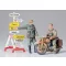 Tamiya German Motorcycle Orderly Set makett
