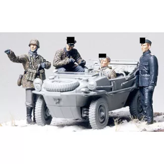   Tamiya German Panzer Division Frontline Reconnaissance Team - katonai jármű makett