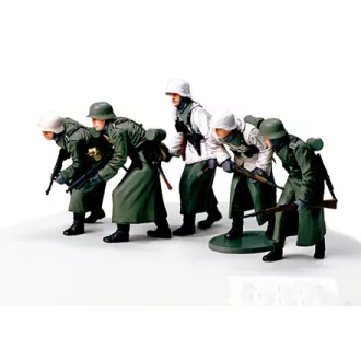 Tamiya Ger. Assault Infantry - katonai figura makett
