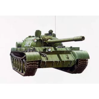 Tamiya Russian Medium Tank T-55A - harcjármű makett