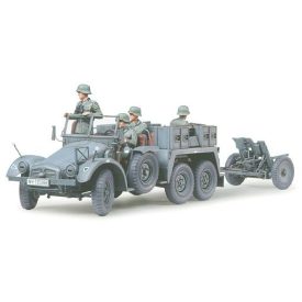 Tamiya Krupp Towing Truck w/37mm Pak makett