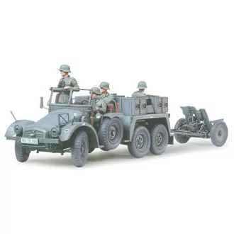 Tamiya Krupp Towing Truck w/37mm Pak makett