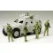 Tamiya JGSDF Assistance Team - Iraq Humanitarian - katonai figura makett