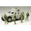 Tamiya JGSDF Assistance Team - Iraq Humanitarian - katonai figura makett