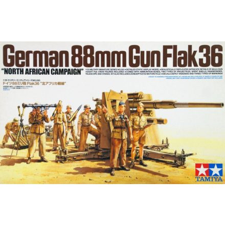 Tamiya German 88mm Gun Flak36 makett