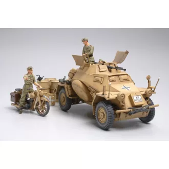   Tamiya Sd.Kfz.222 Leichter Panzerspahwagen 4x4 Afrika Korps - harcjármű makett