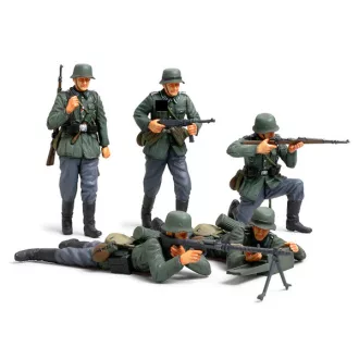  Tamiya German Infantry Set (French Campaign) - katonai figura makett