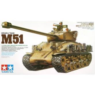 Tamiya M51 Israeli Tank - harcjármű makett