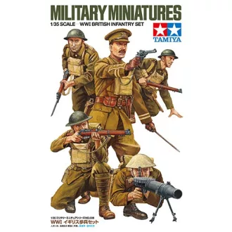Tamiya WWI British Infantry Set - katonai figura makett