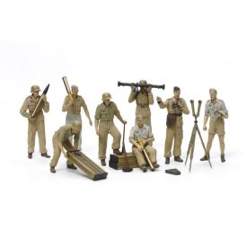 Tamiya German Artillery Crew Set - Africa Corps Luftwaffe