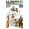 Tamiya US Tank Crew Set - European Theater - katonai figura makett