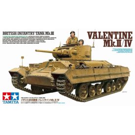 Tamiya British Valentine Mk.II/IV makett