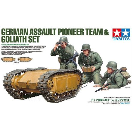 Tamiya German Assault Pioneer Team & Goliath