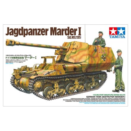 Tamiya German Tank Destroyer Marder I Sd. Kfz. 135 makett