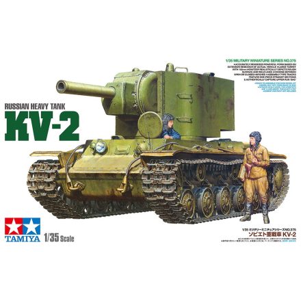 Tamiya Russian Heavy Tank KV-2 makett