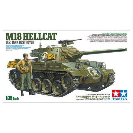 Tamiya U.S. Tank Destroyer M18 Hellcat makett