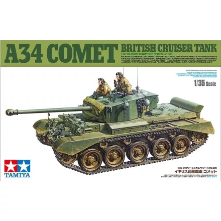 Tamiya British Cruiser Tank A34 Comet  makett