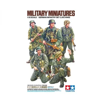 Tamiya German Infantry Set Late WWII