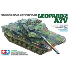 Tamiya Leopard 2 A7V German Main Battle Tank makett