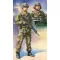 Tamiya Japan Ground Self Defense Force Tank Crew Set - katonai figura makett