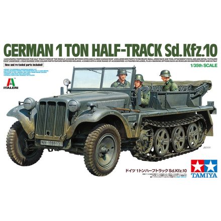 Tamiya German 1ton Half-Track Sd.Kfz.10 makett