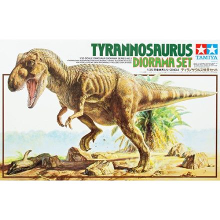 Tamiya Tyrannosaurus Diorama set makett